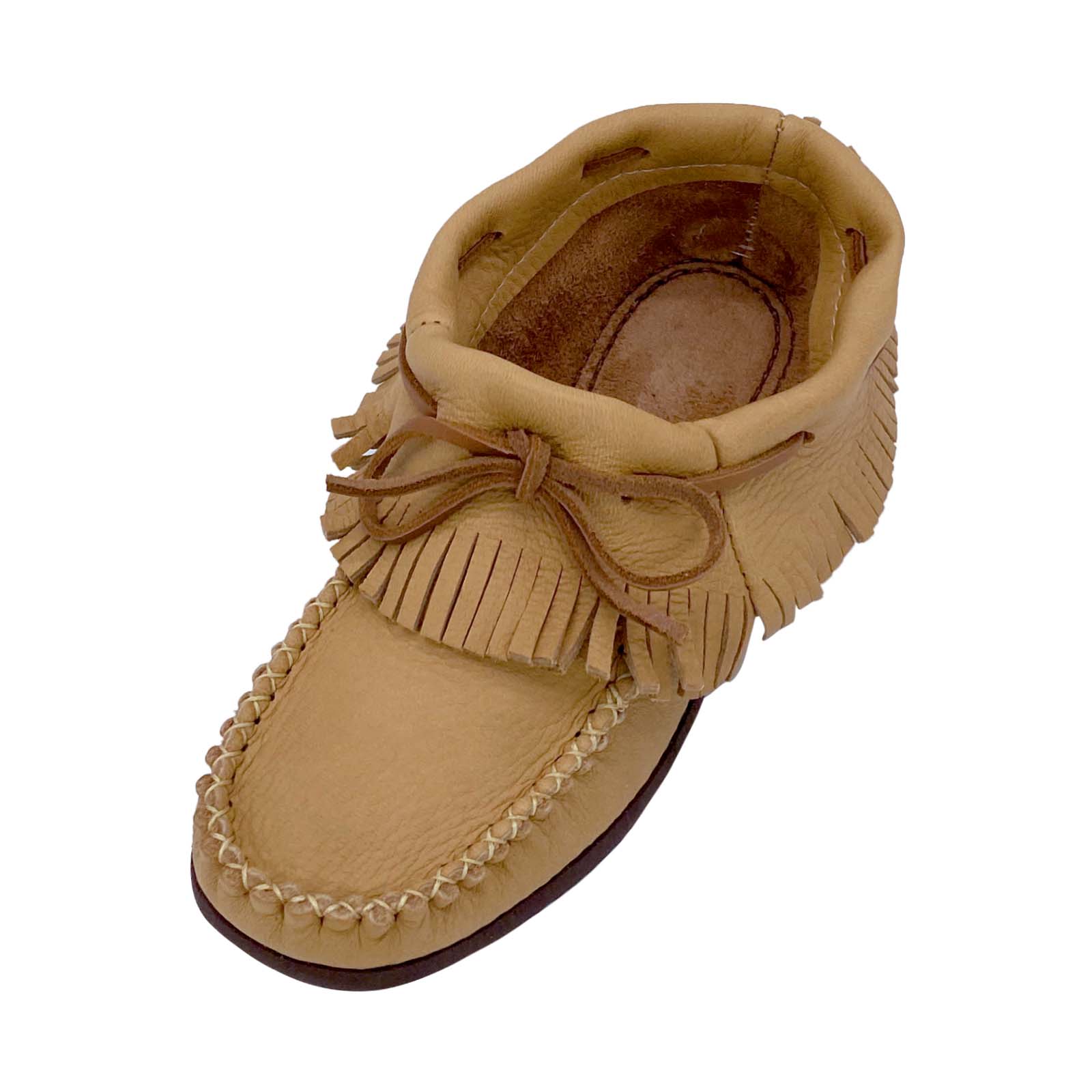 Women's Fringed Moccasin Shoes